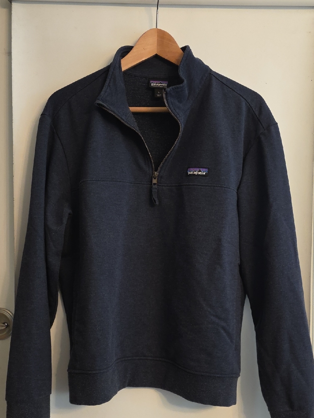 Patagonia Women's Half-Zip Pullover Sweatshirt - Navy